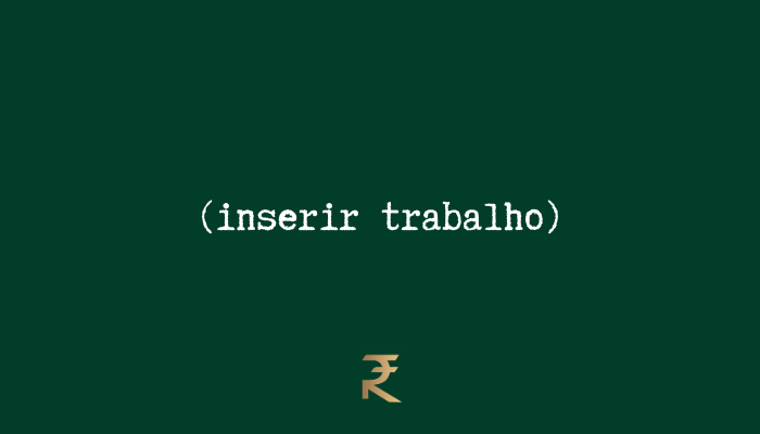 inserir trabalho